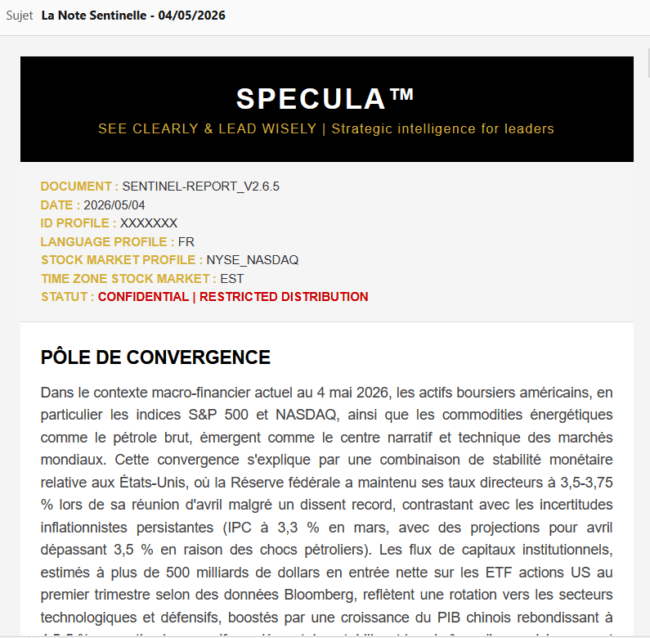 La Note Sentinelle header